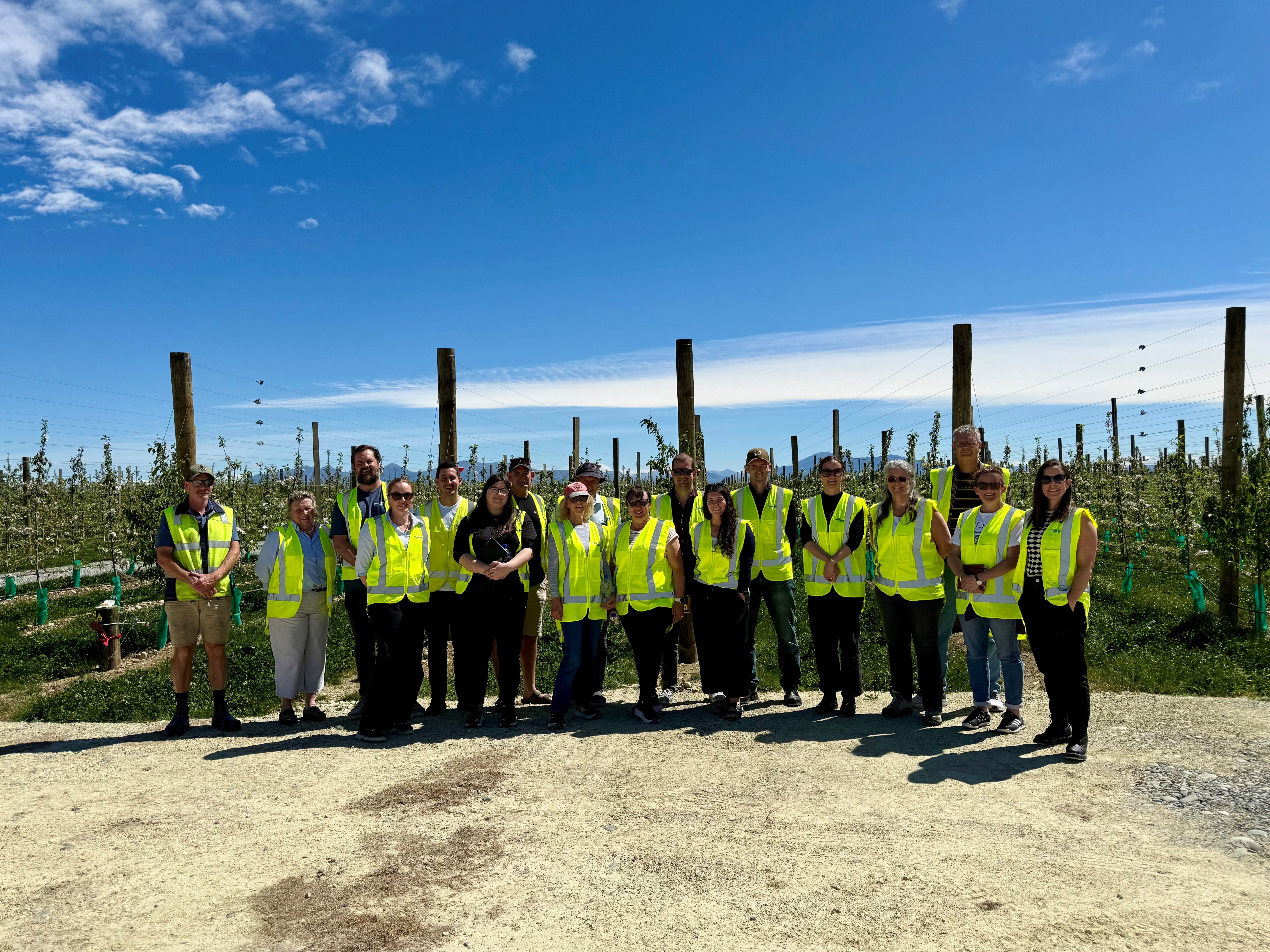 Economic Development Agencies at Turley's YAP Orchard