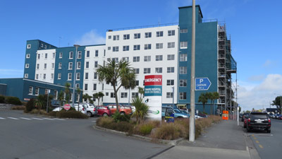 Timaru Hospital street view